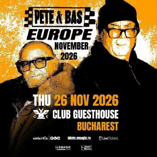 Pete & Bas live la Guesthouse - 26 nov 2026