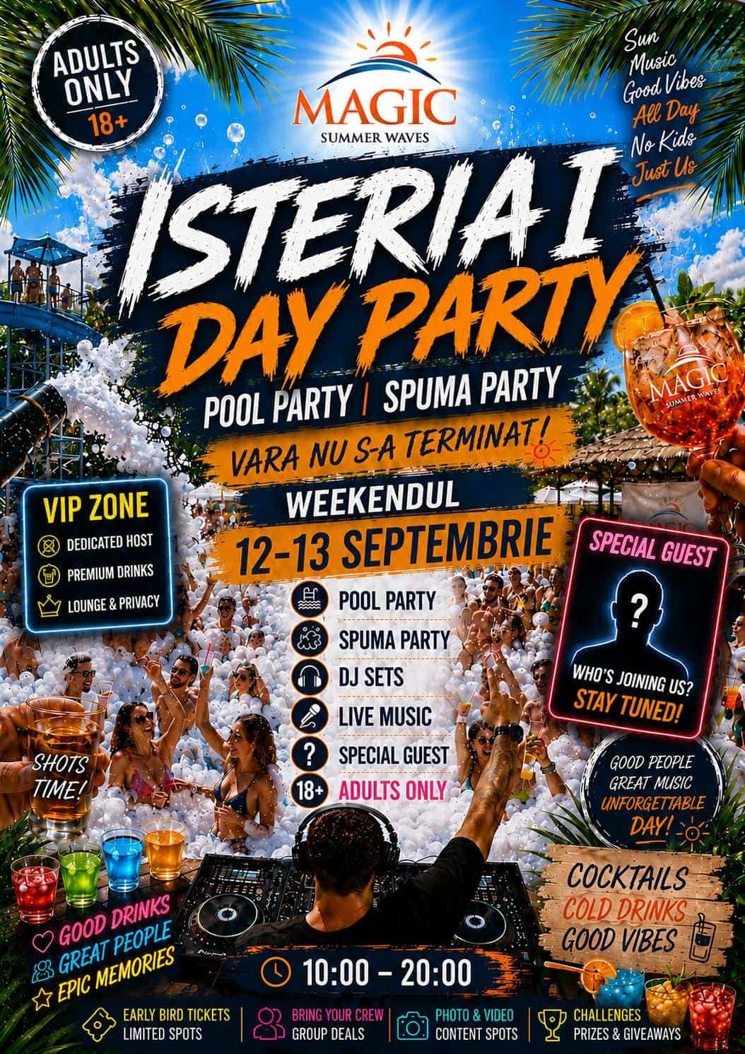 Isteria I: Day Party.Pool Party. Adults Only. - 12-13 sept 2026
