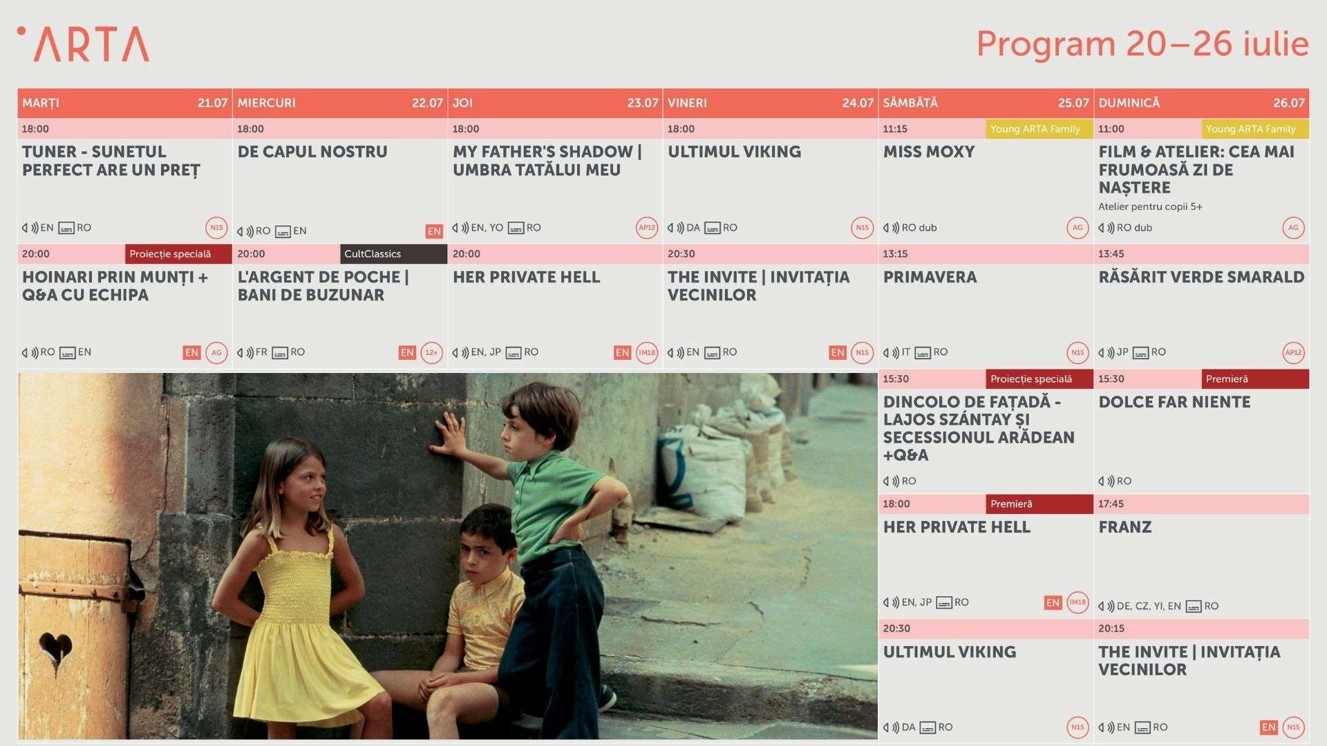 Program Cinema ARTA