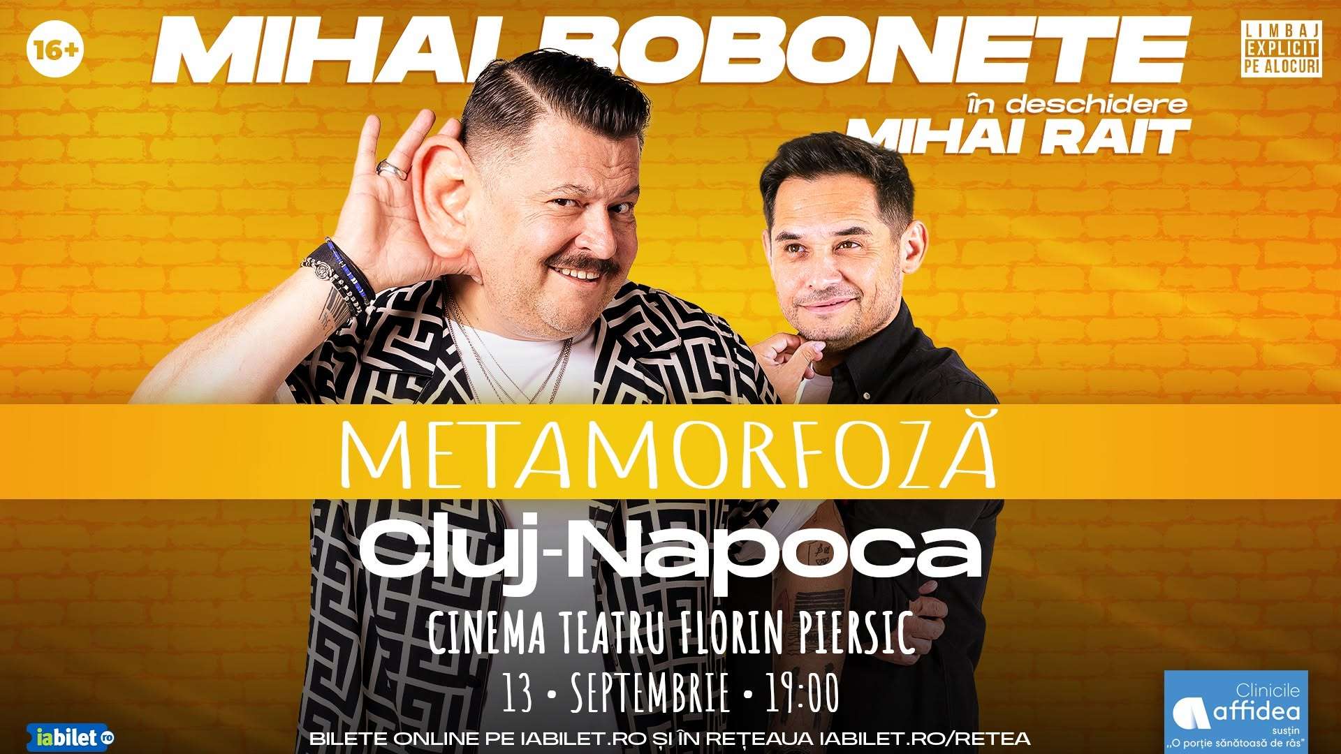 Stand-up Comedy cu Mihai Bobonete in Cluj – EXTRA SHOW