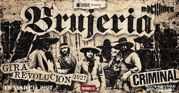 BRUJERIA & CRIMINAL | Machines Venue