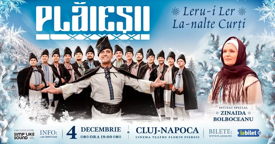 PLĂIEȘII – Leru-i Ler la-nalte Curți – spectacol de colinde