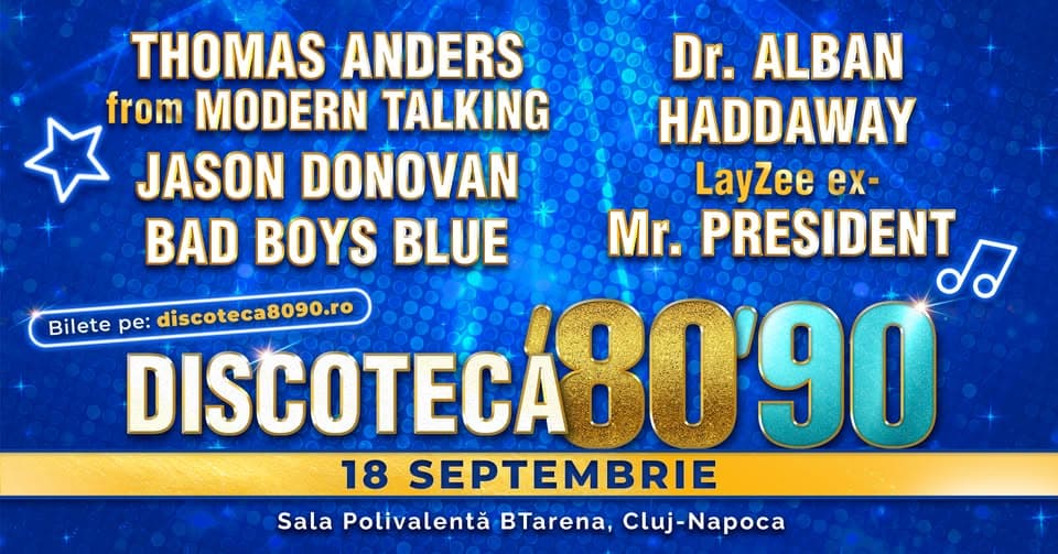 DISCOTECA ‘80–’90 CLUJ 2027