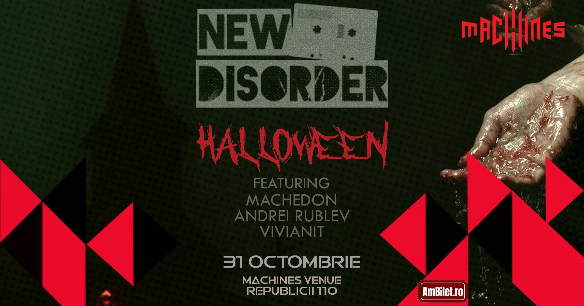 NEW DISORDER <Halloween Edition> | Machines Venue