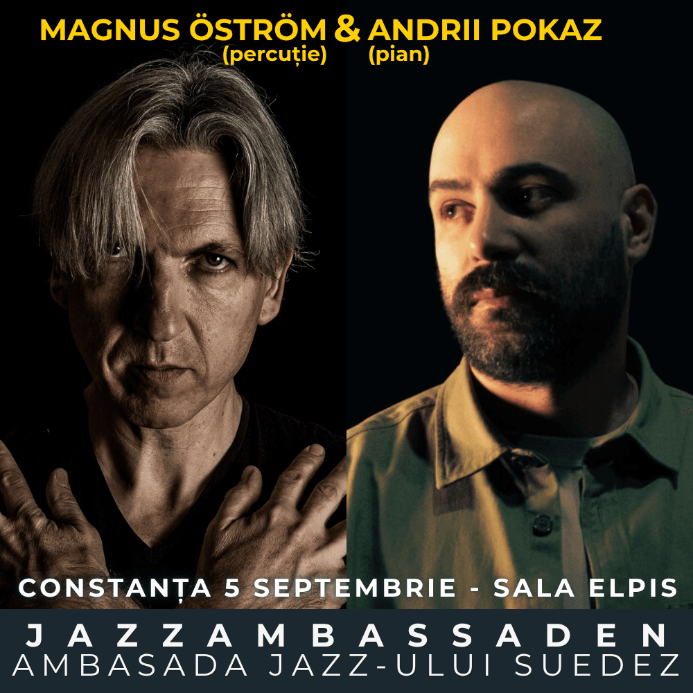 Magnus ÖSTRÖM & Andrii POKAZ / Sara ALDEN Trio / JAZZAMBASSADEN - CONSTANTA