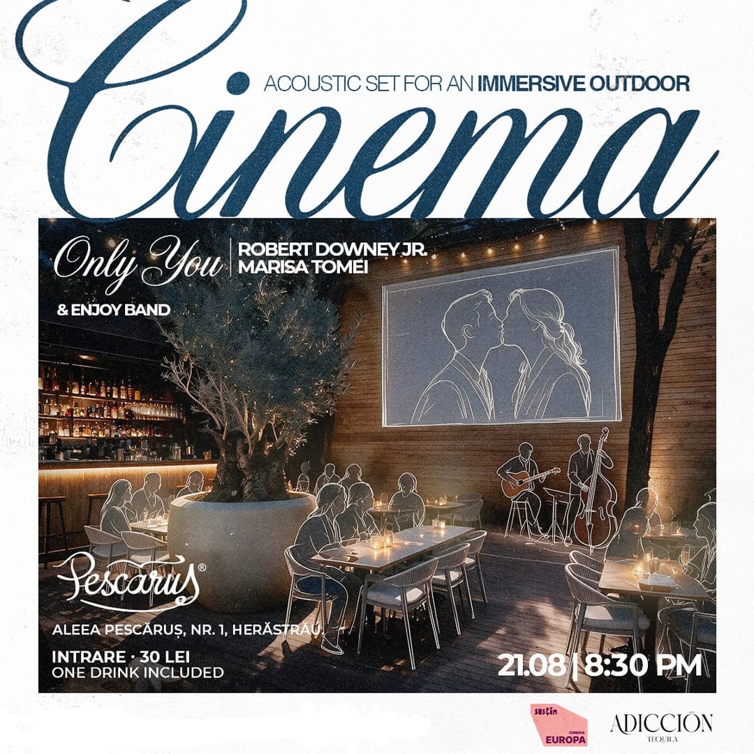 CINEMA - Proiectie film în aer liber – Outdoor immersive cinema