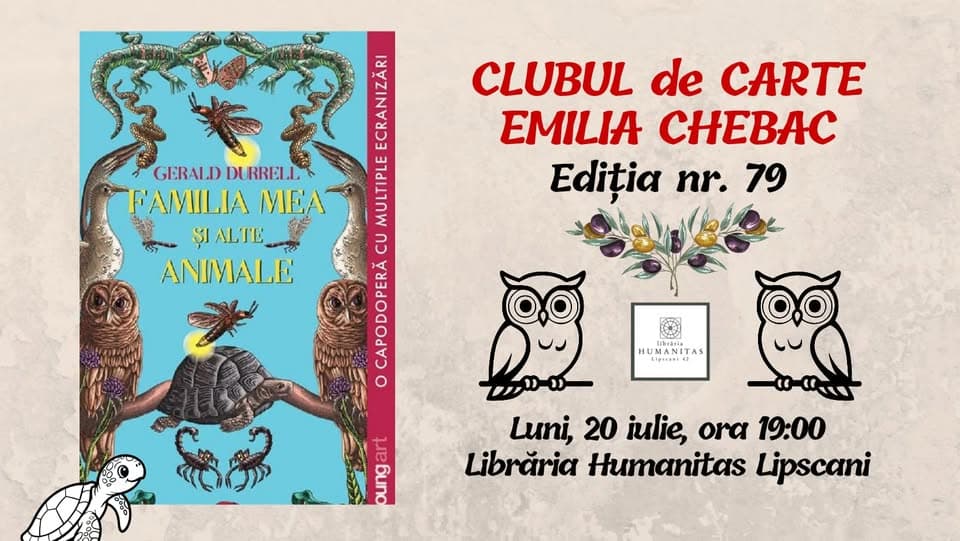 Clubul de carte Emilia Chebac #79