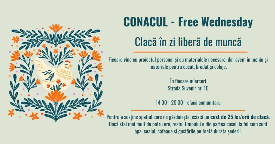 CONACUL - Free Wednesday