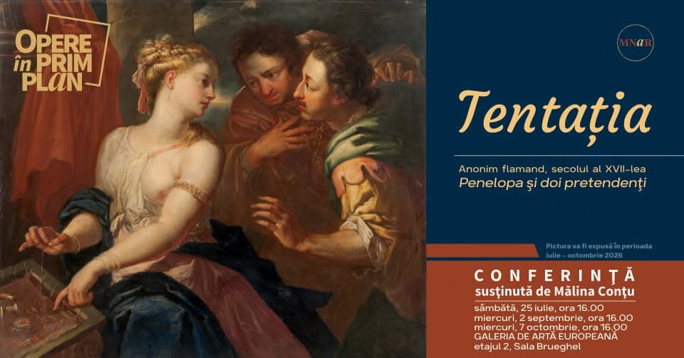 Tentația- O nouă serie de conferințe Opere în prim plan, Galeria de Artă Europeană