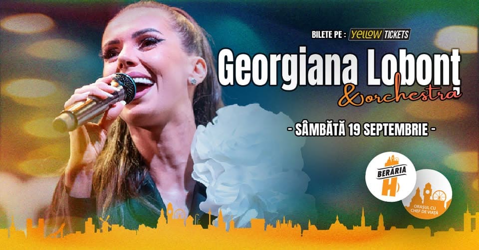 Georgiana Lobonț & Orchestra live la Berăria H pe 19 septembrie