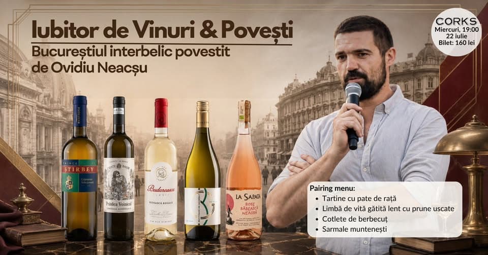 Iubitor de Vinuri & Povești | Bucureștiul interbelic povestit de Ovidiu Neacșu