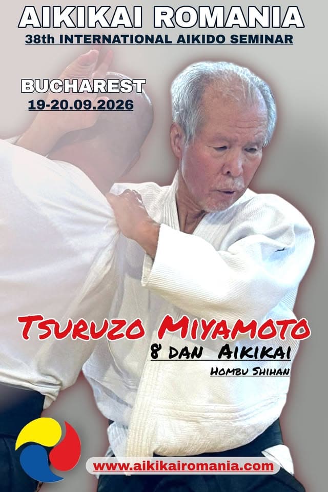 Tsuruzo Miyamoto shihan - AIKIDO International Seminar