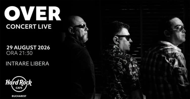 Concert OVER pe terasă I Intrare liberă I 29 august