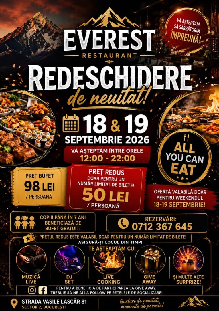 GRAND REOPENING EVEREST RESTAURANT NEPALI&INDIAN