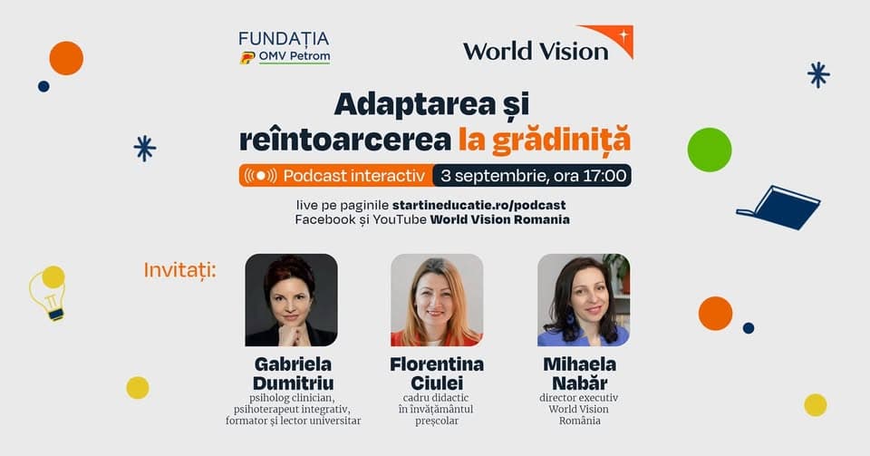 Adaptarea și reîntoarcerea la grădiniță | Podcast Start în educație
