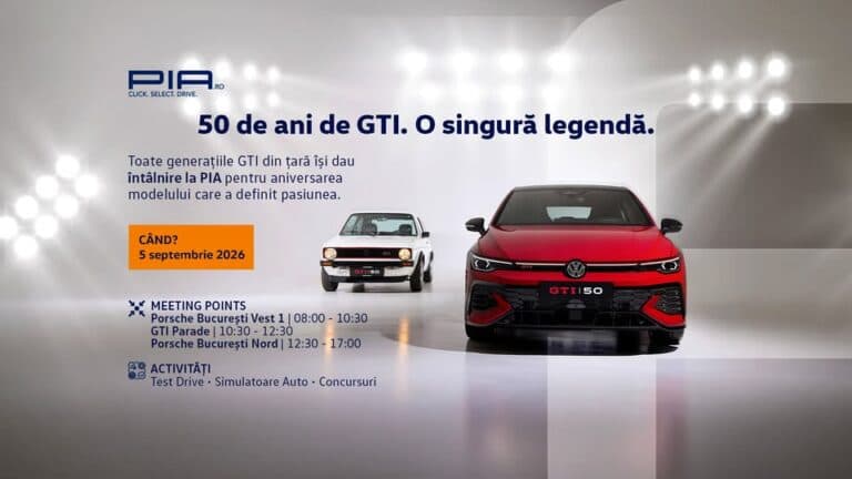 50 de ani de GTI. O singură legendă.