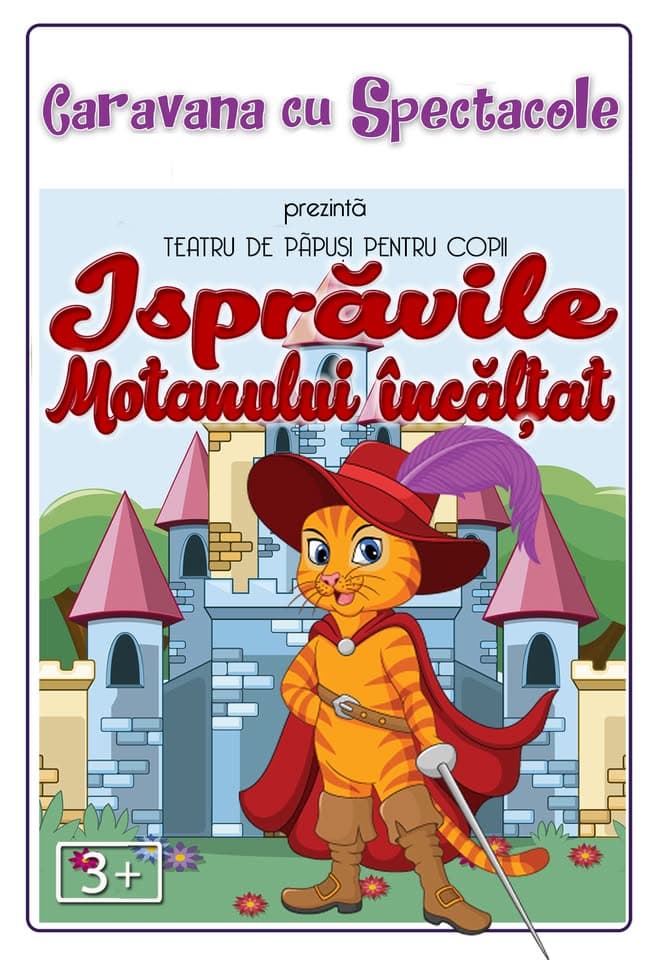 Isprăvile Motanului Încălțat – teatru de păpuși pentru copii @ Muse Country Club Mogoșoaia